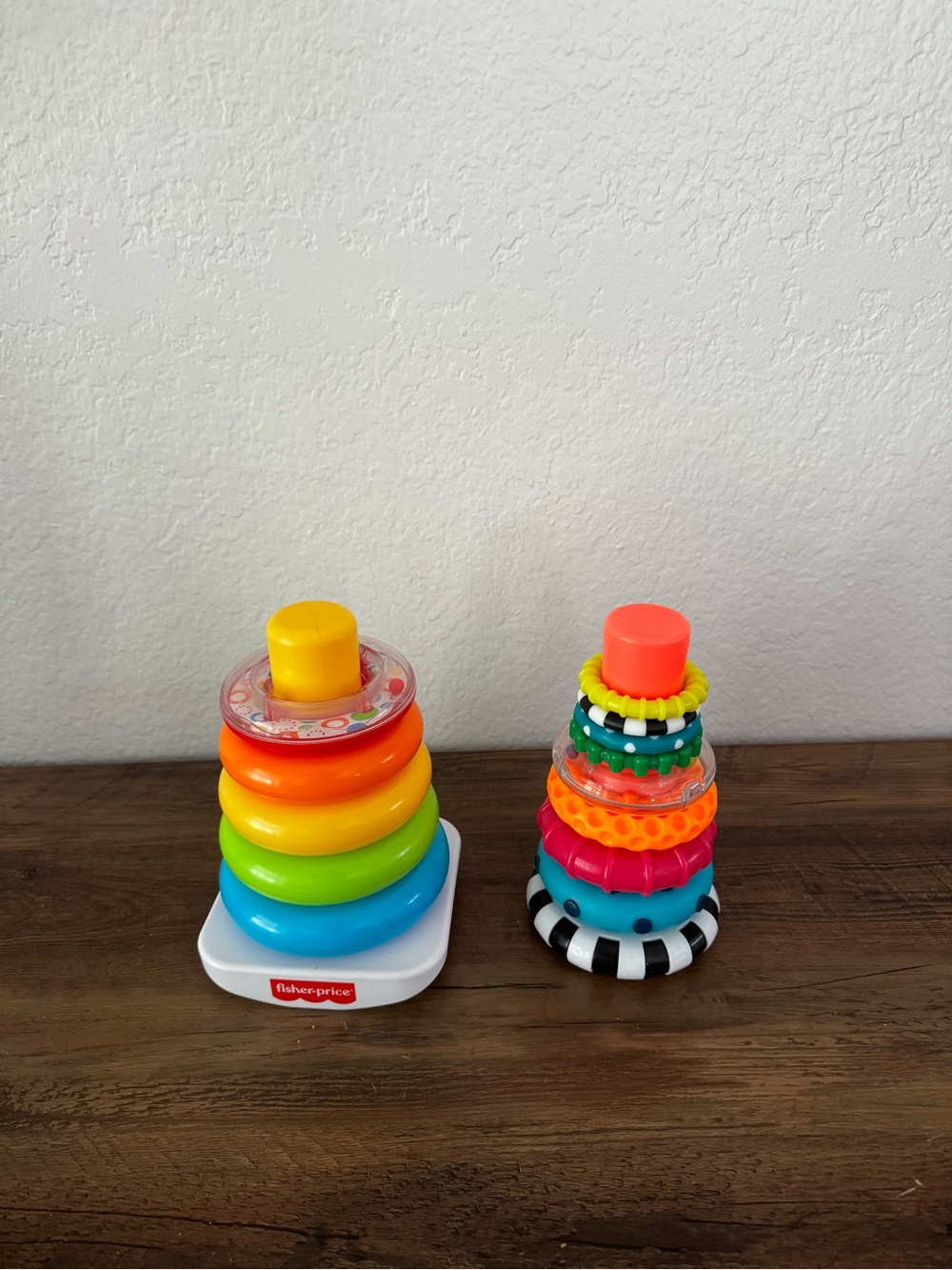 Fisher-Price Rainbow Stacking Rings Set of 2